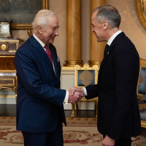 Regele Charles îl întâmpină pe noul prim-ministru canadian Mark Carney