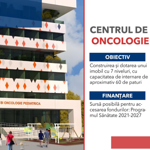 Construit Centru de Pediatrie și Oncologie Pediatrică la Craiova