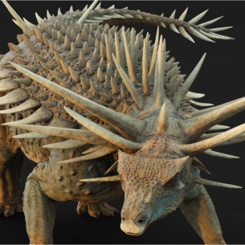 Dinozaur cu armură de țepi, descoperire în Maroc
