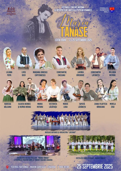 Festival de folclor la Craiova: bilete pentru concurs, gală și reduceri