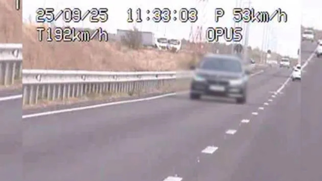 Șofer prins circulând cu 192 km/h pe DN 65 în Dolj
