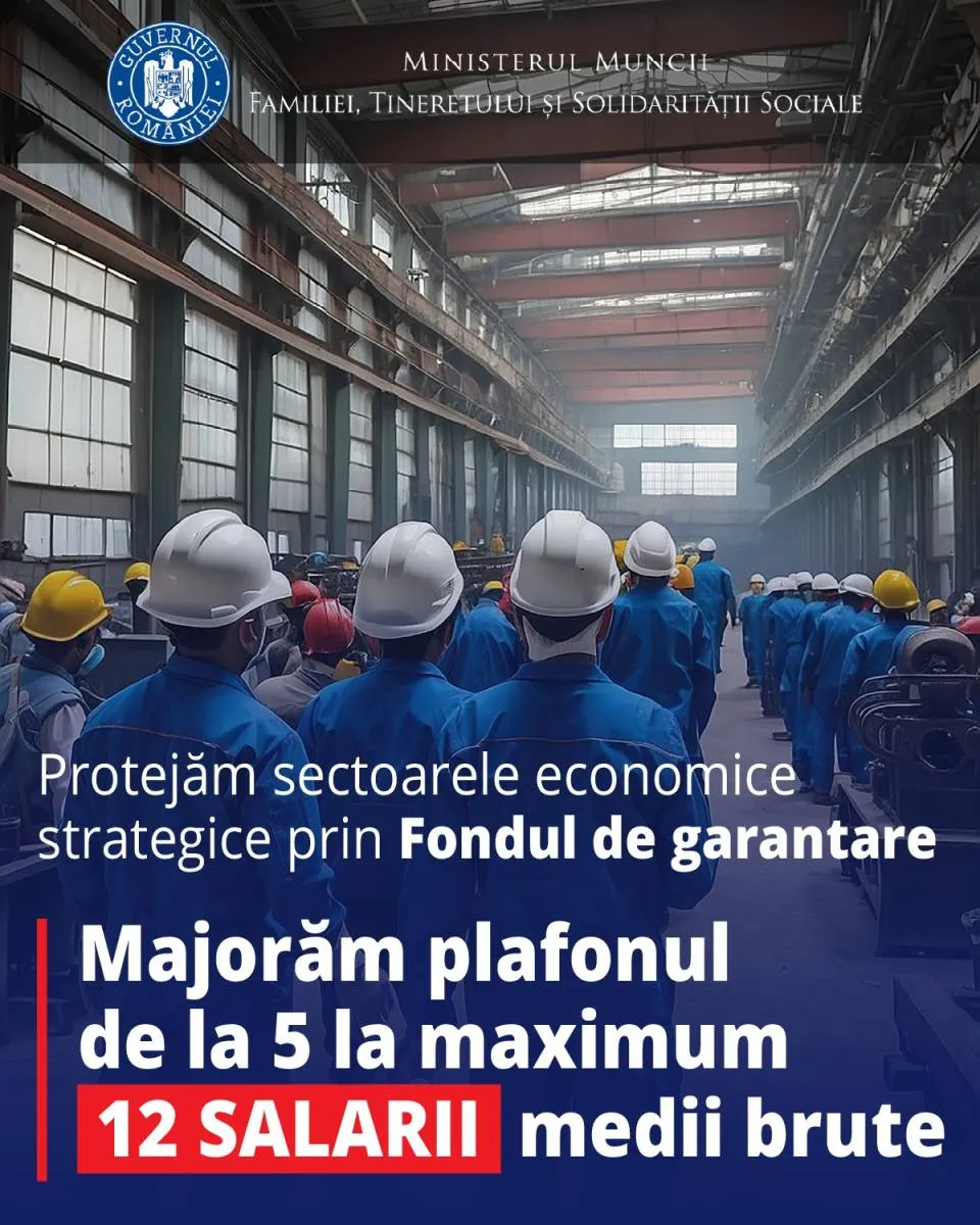 Guvernul propune majorarea plafonului pentru plata salariilor restante în insolvență