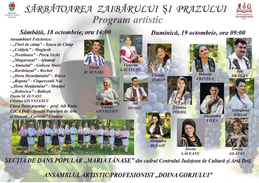 Sărbătoarea Zaibărului și Prazului readuce tradițiile autentice oltenești în centrul atenției
