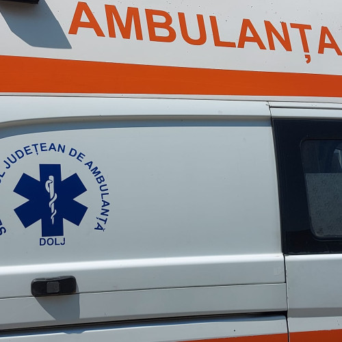 Tânără rănită într-un accident rutier la Halânga, Mehedinți