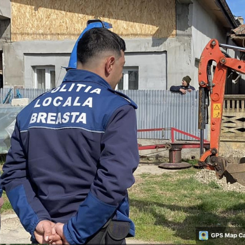 Barbat amendat in Dolj pentru reclamatii duplicate privind evacuarea apei uzate in comuna Breasta