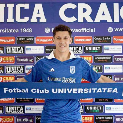 Tânărul fundaș Tudor Oltean semnează cu FCU. Transfer perfectat de Știința în Liga 1