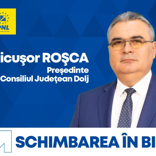 Liberalul Nicușor Roșca: Clădim împreună o comunitate de care să fim mândri