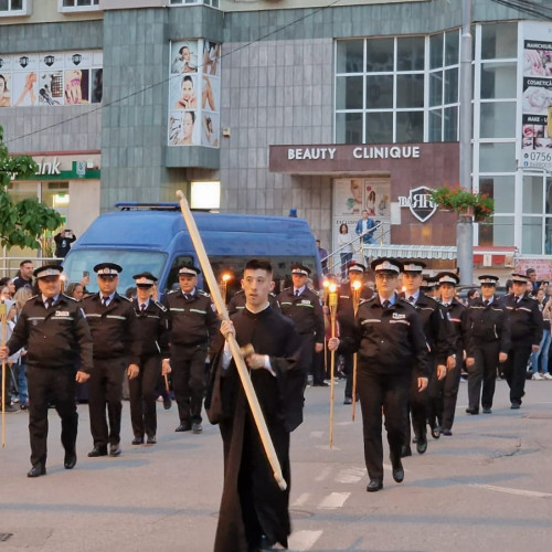 Procesiune religioasă dedicată Sfinților Împărați Constantin și Elena în Târgu Jiu